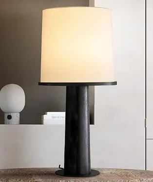 Style Floor Lamp Living Room High End Light Luxury Art Creative Bedroom Lamp Wabi Sabi Style Standing Fabric…