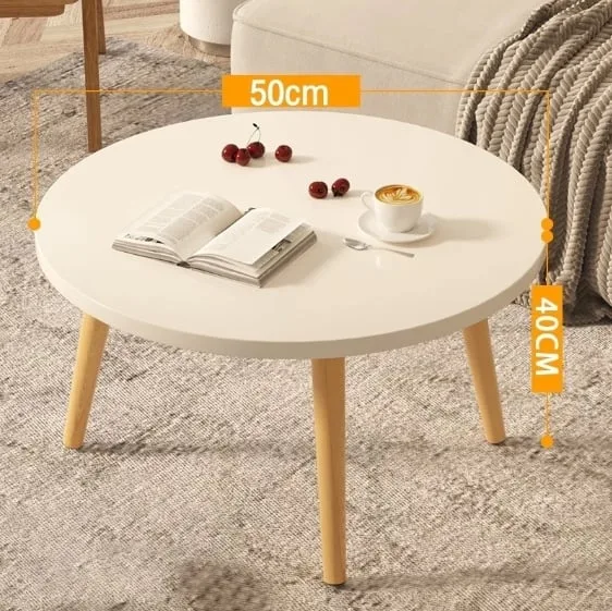 โต๊ะกลาง โต๊ะกาแฟ โต๊ะกลมมินิมอล 30*40 40*50cm ของแต่งบ้าน มินิมอล side table ห้องนอน สีขาว ห้องนั่งเล่น